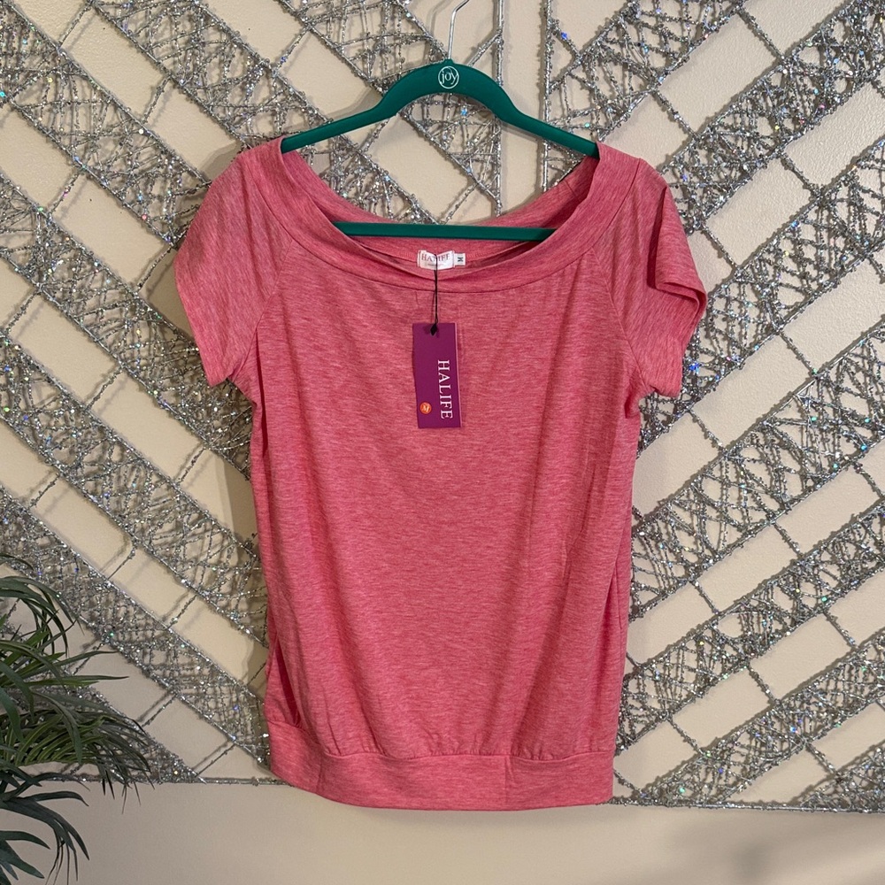 Alife Women's Short Sleeve Pink Tee